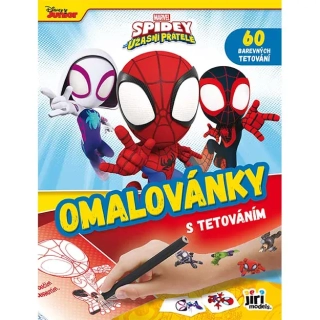Omalovánky s tetováním SPIDEY