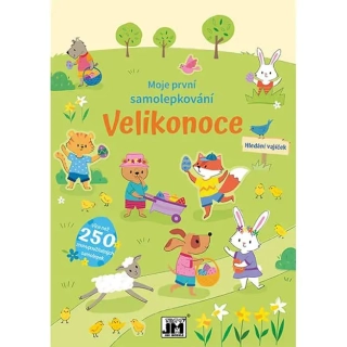 Moje první samolepkování VELIKONOCE