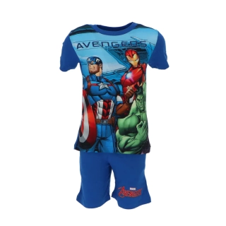 Chlapecké letní pyžamo marvel AVENGERS modré M2