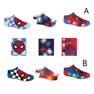 Chlapecké kotníčkové ponožky SPIDERMAN - 3 ks 