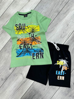 Chlapecký letní komplet SOU-TH zelený