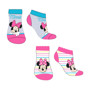 Dívčí kotníčkové ponožky Disney MINNIE 2 ks
