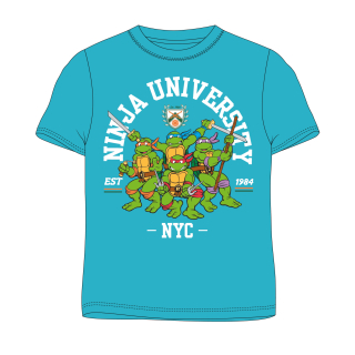Chlapecké tričko ŽELVY NINJA světle modré KR