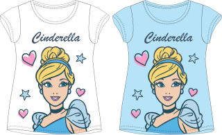 Dívčí tričko Disney PRINCESS - DUO KR