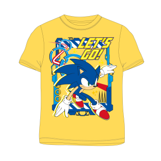 Chlapecké tričko SONIC žluté KR