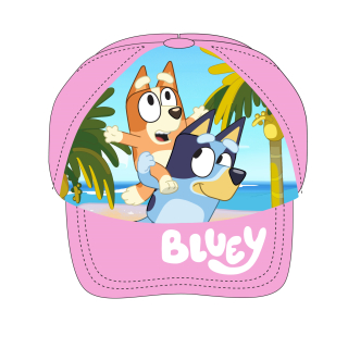Dětská kšiltovka BLUEY růžová