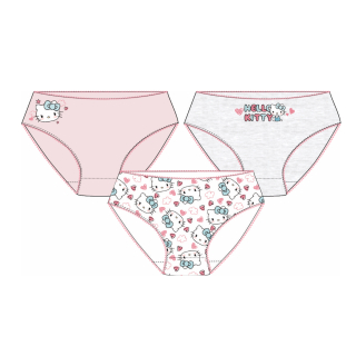 Dívčí kalhotky HELLO KITTY 3 ks