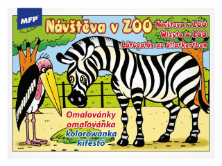 Omalovánky MFP NÁVŠTĚVA ZOO