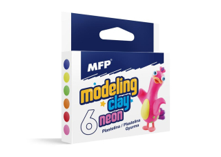 Modelovací hmota neonová