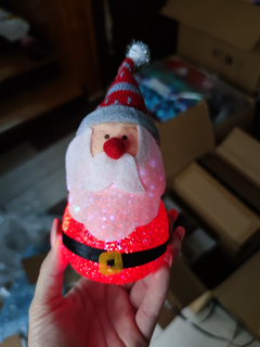 Santa měnící barvy