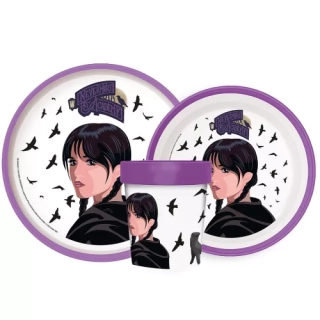 Stor Jídelní sada WEDNESDAY protiskluzová