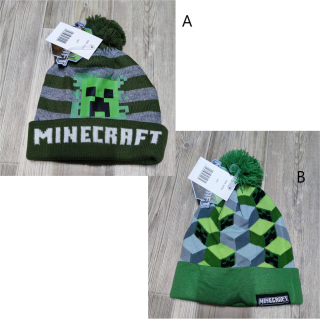 Zimní pletená čepice MINECRAFT 