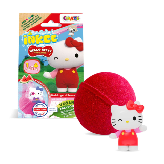 INKEE - šumivá koupelová bomba s překvapením HELLO KITTY