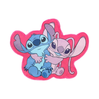Tvarovaný polštář STITCH růžový