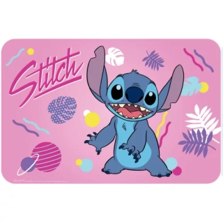 Dětské plastové prostírání LILO & STITCH - růžové