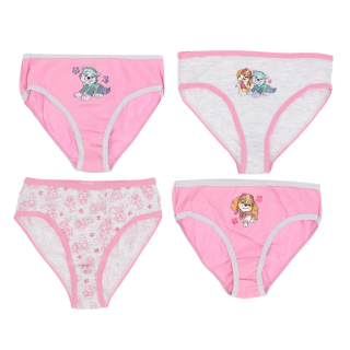 Dívčí kalhotky TLAPKOVÁ PATROLA - 4 ks světlejší