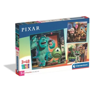 Puzzle Disney Příšerky 3x48 dílků
