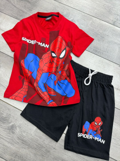 Chlapecký komplet SPIDERMAN - červenočerný