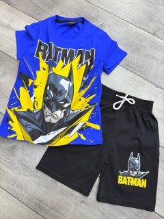 Chlapecký letní komplet BATMAN modro-černý