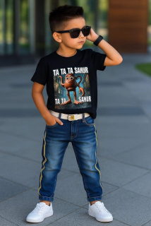 Dětské tričko TA TA TA SAHUR černé