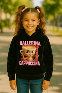 Mikina CAPPUCCINA BALLERINA černá