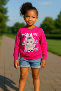 Mikina LABUBU růžová