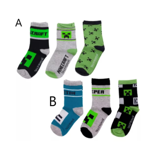 Chlapecké ponožky MINECRAFT 3ks 