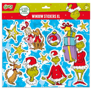 Okenní dekorace GRINCH