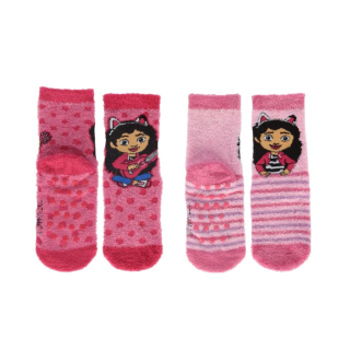 Dívčí hebké ponožky Gábinin kouzelný domek 2 ks