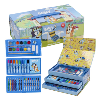 Kreativní kufřík na kreslení BLUEY 
