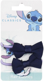 Dětské gumičky do vlasů LILO a STITCH - 2 ks