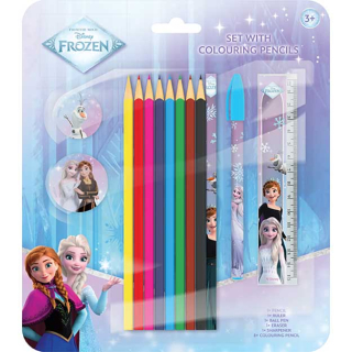 Set s pastelkami Frozen - Ledové království