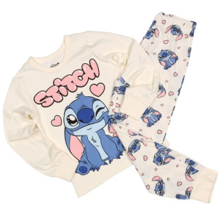 Dívčí bavlněné pyžamo STITCH 