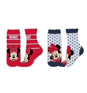 Dívčí ponožky disney MINNIE 2 ks